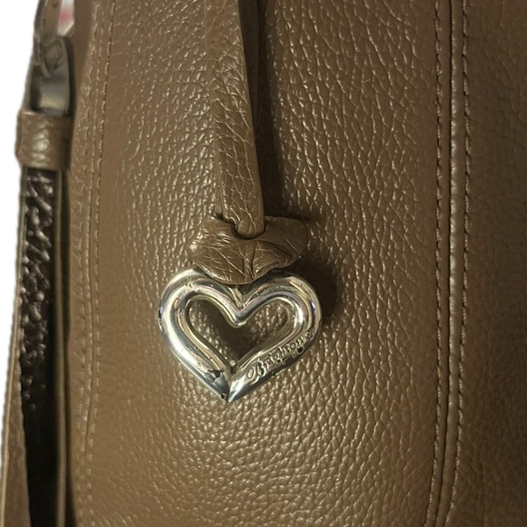 Brighton Barbados Ziptop Hobo Brown - Picture 9 of 13